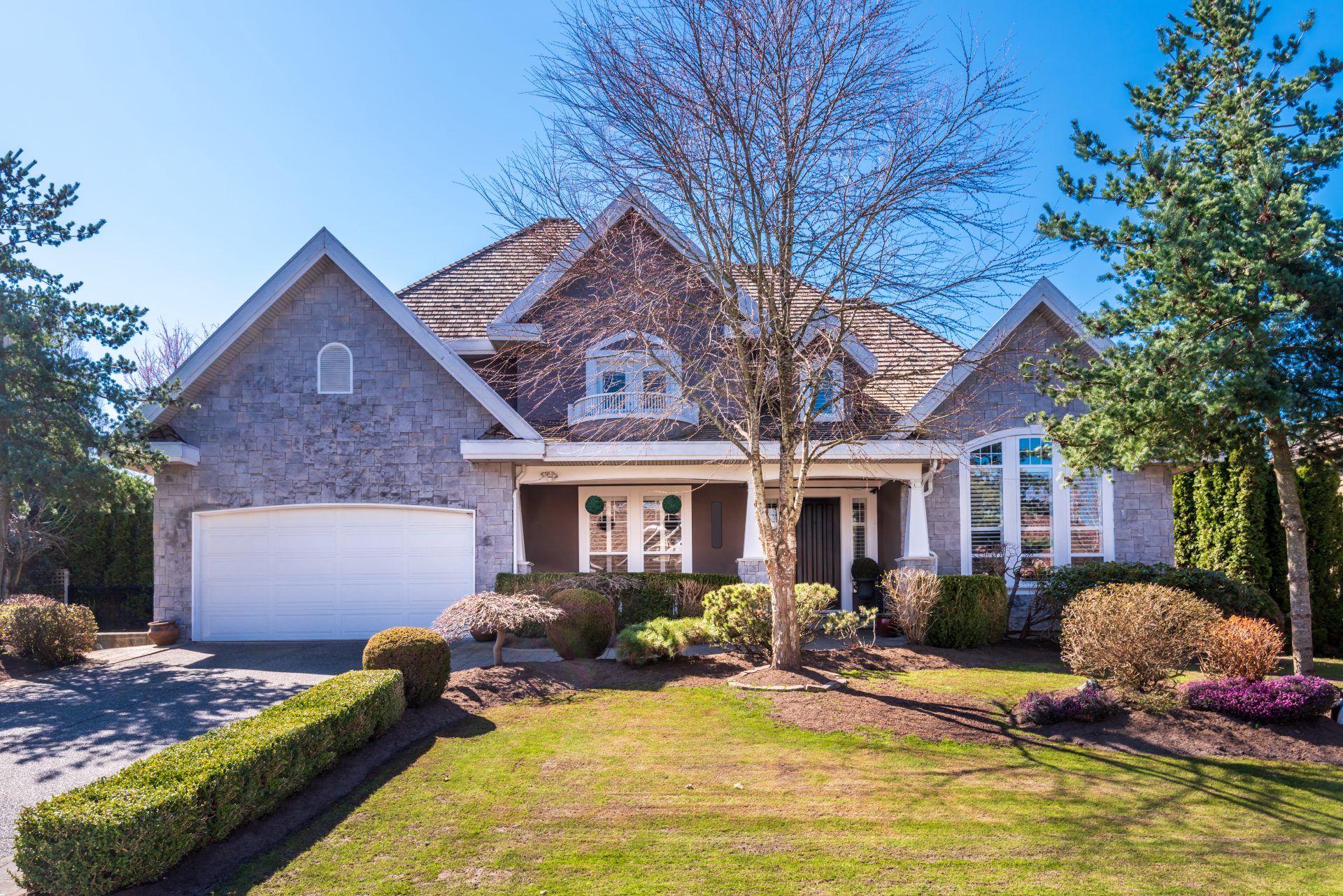 Brick Home With New Windows And Entry Door