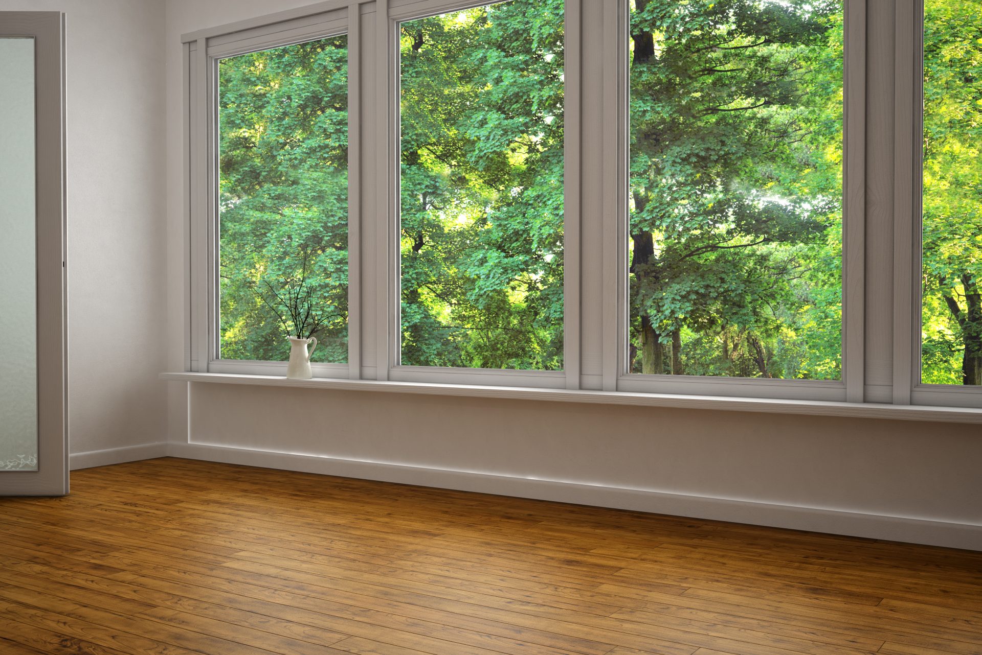 Beautiful Windows Installed In Home