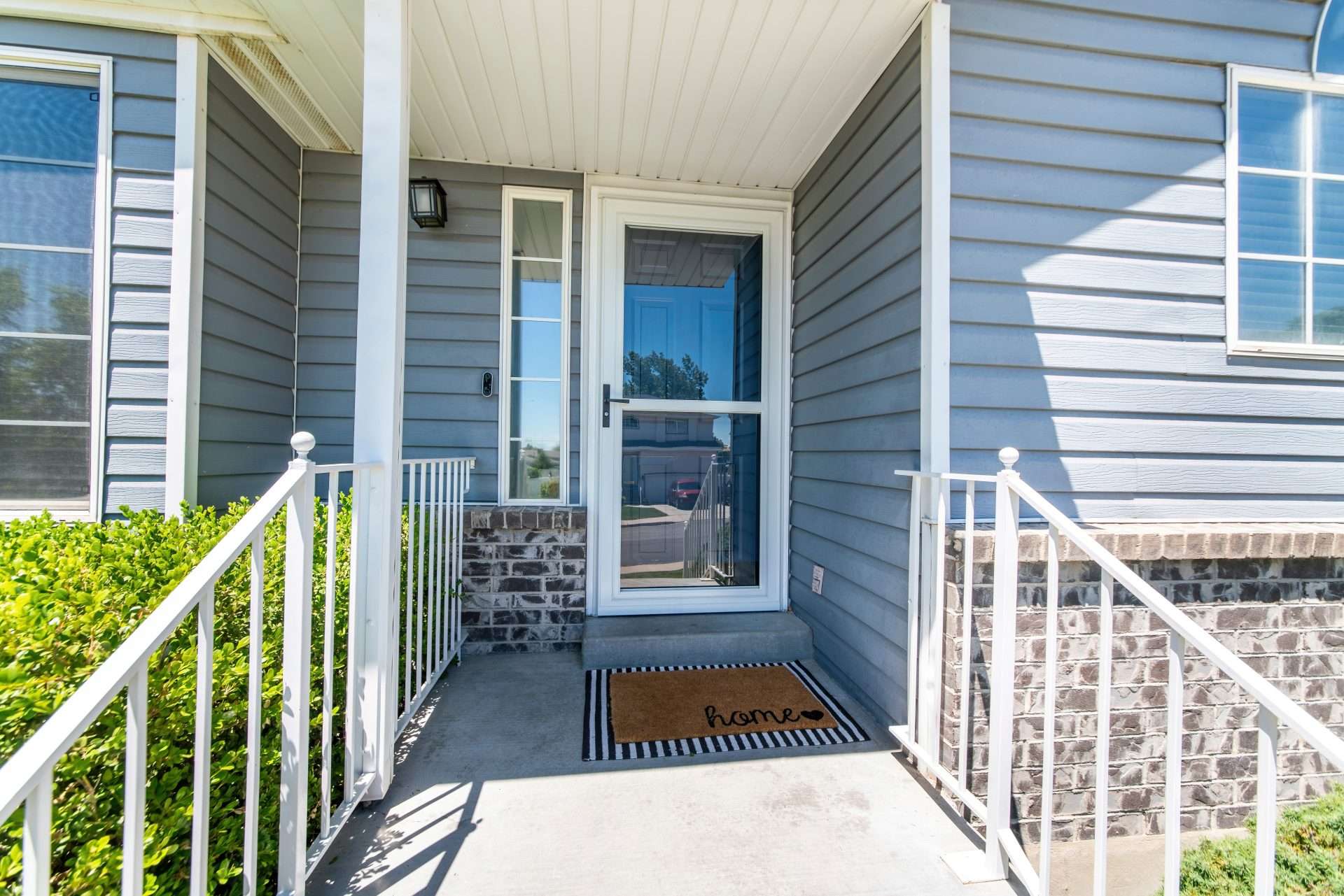 Protective storm door installation parkland, County by GreenFox Windows & Doors