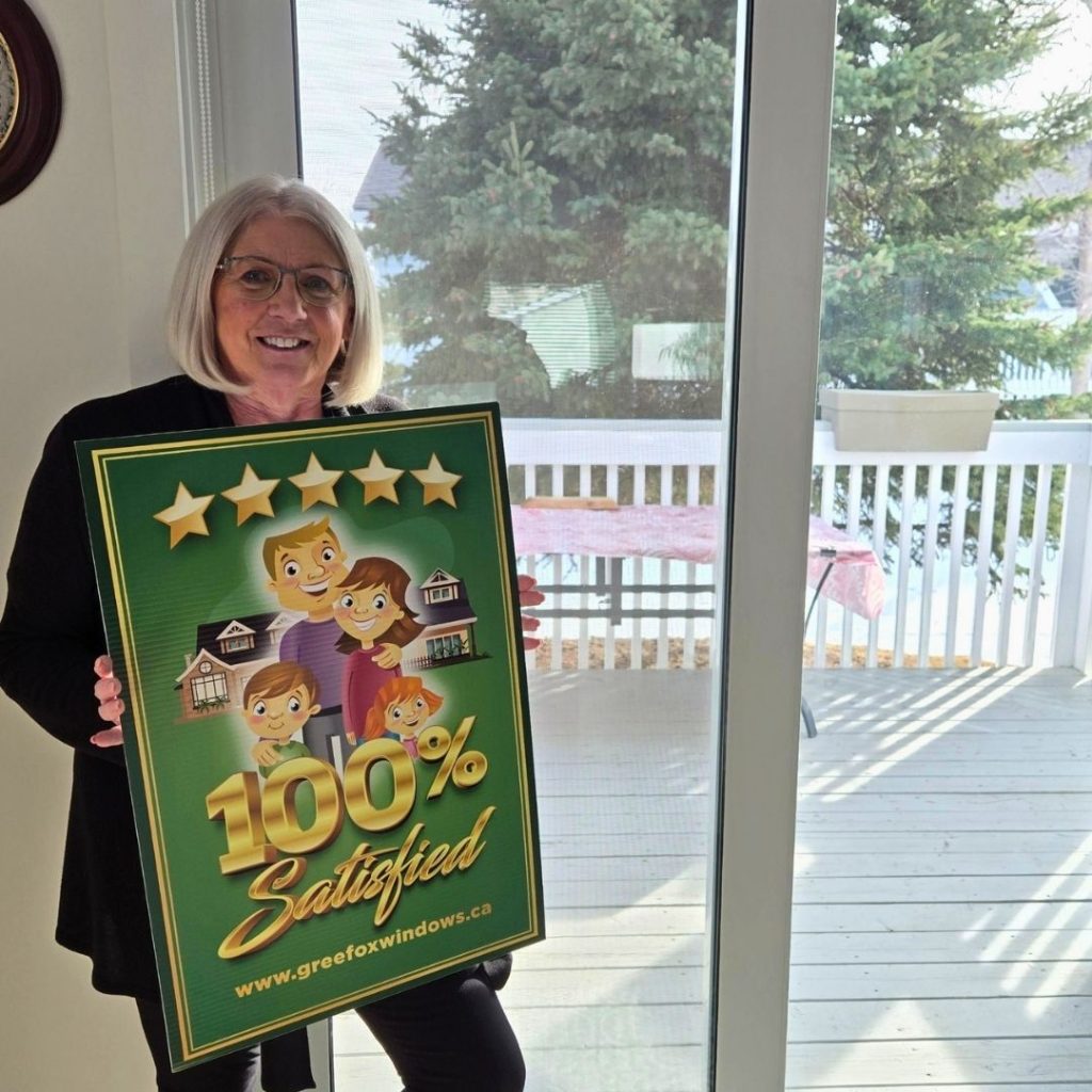 Happy GreenFox customer in Red Deer.