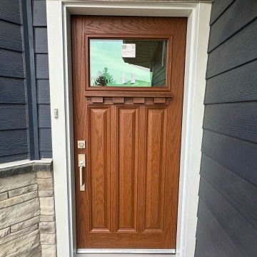 Nutmeg Brown Door